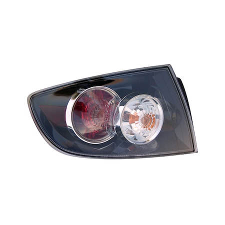 Eagle Eyes LH TAILLAMP ASSY; SEDAN; STD TYPE; OUTER; 3 07-09 MZ252-B100L